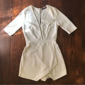 White Forever 21 Romper